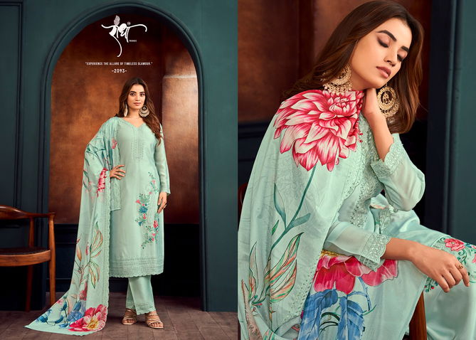 Sejal Vol 2 By Radha Trendz Georgette Embroidery Salwar Kameez Suppliers In India
